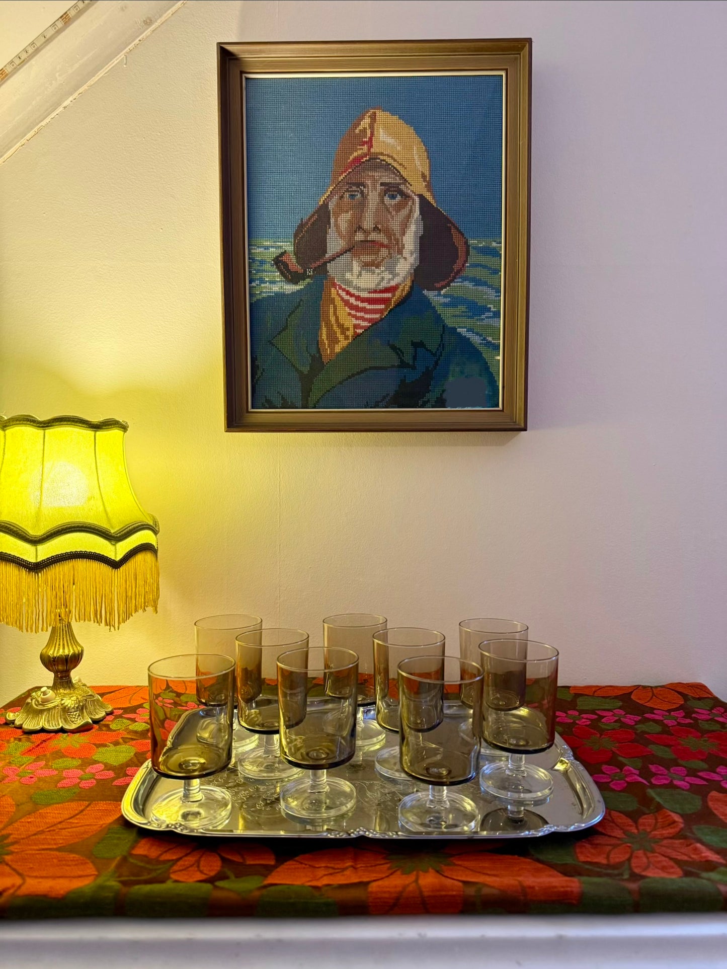 Rökfärgade glas
