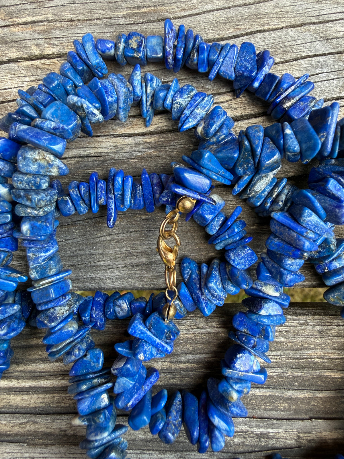 Halsband i Lapis Lazuli