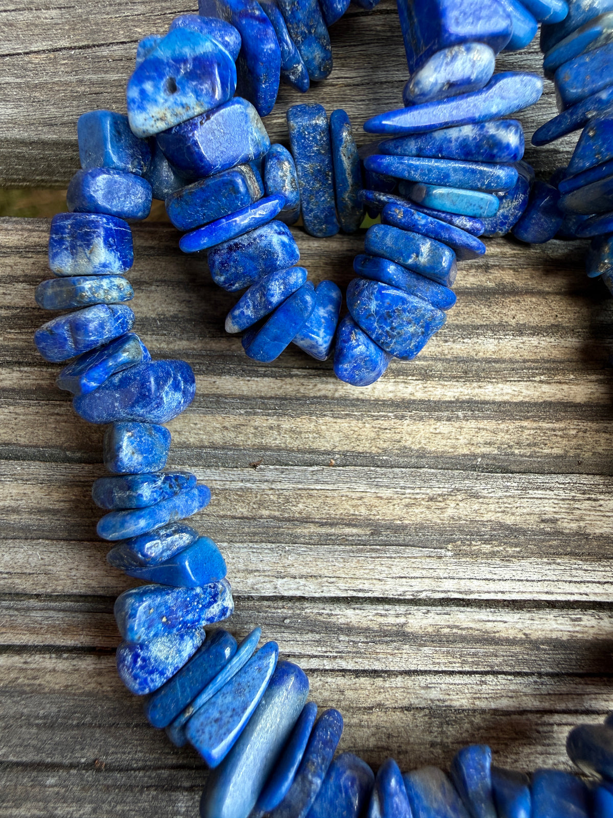 Halsband i Lapis Lazuli
