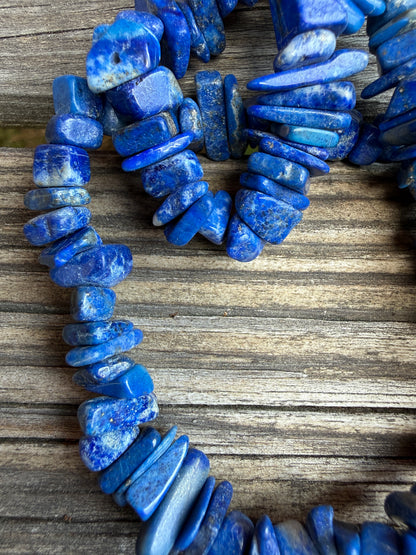 Halsband i Lapis Lazuli