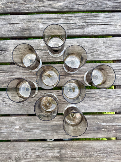 Rökfärgade glas